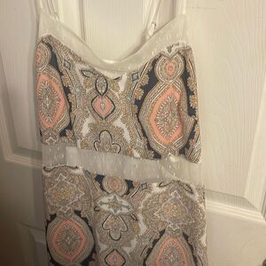 BCBGeneration Maxi Paisley Dress EUC size 4